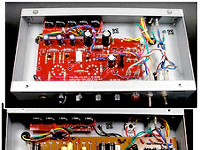 Converted Mojo Musical Supply circuit board