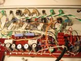 Too many wires!! Power amp with back panel